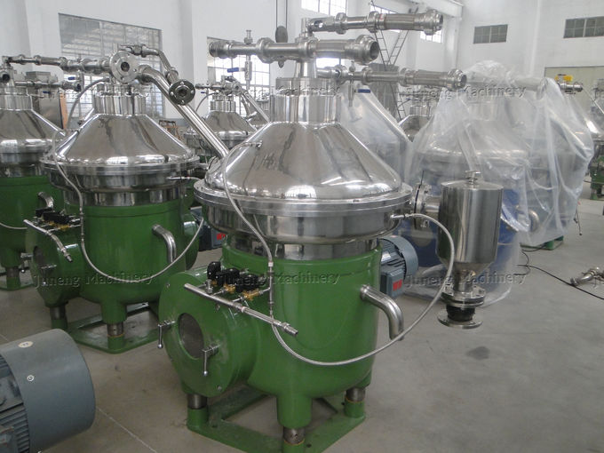 Fabrika kullanımı bakire hindistan cevizi yağı santrifüj makinesi sürekli disk yağ ayırıcı işletmek